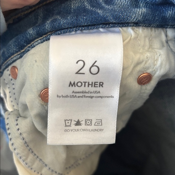 Mother Petite Half Pipe Denim - Picture 3 of 6